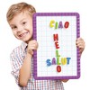 Quercetti: Magnetic Letters Set - 44 Letters & Grid, ABC Spelling Toy, Kids 4+ - 3 of 4