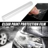 Unique Bargains Universal Vinyl Car Paint Protection Cover Wrap Roll Clear - 2 of 4