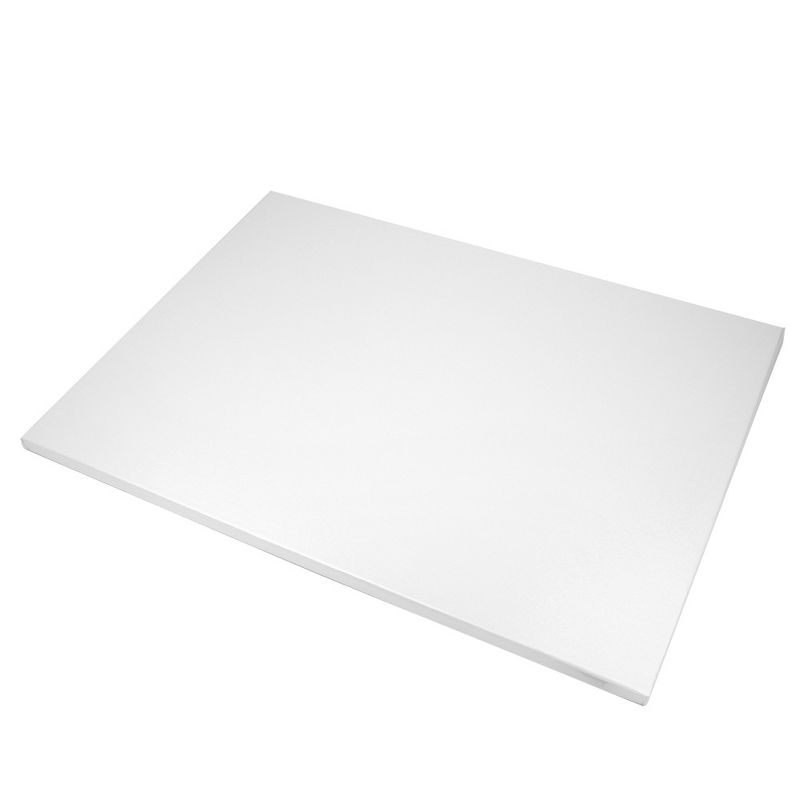 O'Creme Quarter Size Rectangular White Foil Cake Board, 1/2" Thick, Pack of 5, 3 of 4
