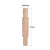 Unique Bargains Crafts Baking DIY Solid Non-Stick Wood Emboss Clay Roller 8.27" x 1.38" 1 Pc - 2 of 4