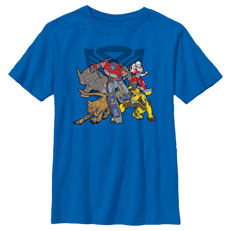 Boy's Transformers: Rise of the Beasts Team Logo T-Shirt, 1 of 6