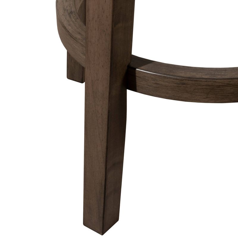 Odette Backless Swivel Counter Height Barstool Taupe - Hillsdale Furniture, 6 of 9