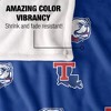 Louisiana Tech University Logo Pattern Silky 50x60 Blanket, 1 Sided - 4 of 4