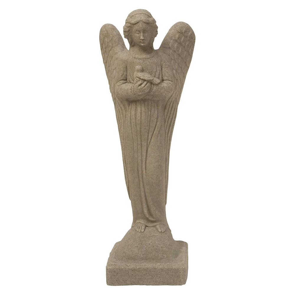 Photos - Other Decoration 30" Morning Angel Resin Statuary - Sand - Emsco