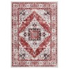 Area Rug, Washable Rug ¨C Machine Washable Vintage Non-Slip Carpet, Traditional Woven Stain Resistant Boho Rug for Living Room/Bedroom/Office - 2 of 4