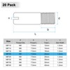 Unique Bargains 304 Stainless Steel Durable Multipurpose Precision Structure Mechanical Fasteners - 3 of 4