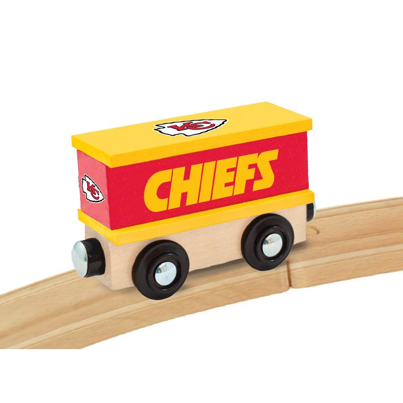 MasterPieces Wood Train Box Car - NFL Kansas City Chiefs, 5 of 6