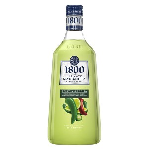 1800 Jalapeno Lime Ultimate Margarita Cocktail - 1.75L Bottle - 1 of 4
