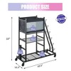 ZACHVO 180 lbs. Weight Capacity Yoga Mat Storage Home Gym Workout Equipment Storage Rack Multifunction Equipment Rack - 2 of 4