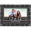 PosterPalooza | 17x12 Wide Bamboo Picture Frame, UV Acrylic, 4 Finishes - Brown, Black, Silver, and Natural - 2 of 4