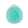 Unique Bargains Teardrop Shape Makeup Brush Cleaning Mat 1 Pc - 4 of 4