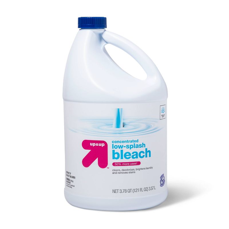 Low Splash Regular Bleach - 121oz - up &#38; up&#8482;, 1 of 5