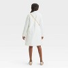 Girls' FAO Schwarz Faux Fur Coat & Dress Set - Ivory - 2 of 4