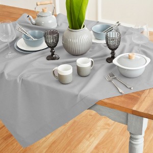 Solino Home Cotton and Linen Hemstitch Table Throw - 1 of 4