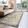 Modern Abstract Runner Rug 2x6 Machine Washable Non-Slip Rug for Hallway Soft Low Pile Runner Foldable Non Shedding Contemporary Kitchen Rug - 4 of 4