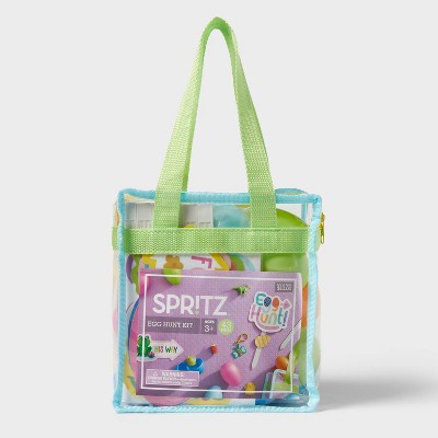 Egg Hunt Kit with Plastic Egg Easter Tote - Spritz™