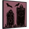 Amanti Art Haunted Halloween VIII by Anne Tavoletti Canvas Wall Art Print Framed 22-in. x 22-in. - 3 of 4