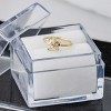 Jewelry Avalanche 14K Gold Butterfly Nose Hoop with 4 CZ Stones – 20G Twist Open Nose Ring - 3 of 4