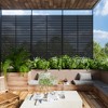 Dovelina Metal Outdoor Privacy Screen Freestanding Garden Privacy Screen - 2 of 4