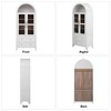 Lycvki 71" Tall Arched Kitchen Storage Cabinet with 2 Large Drawers and Adjustable Shelves - 4 of 4