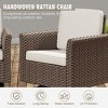 YARDSIGHT 2 Pieces Patio Chairs with Comfortable Cushions: Ideal for Outdoor Living - 4 of 4