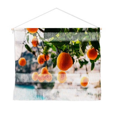 Bethany Young Photography Amalfi Coast Oranges Fiber Wall Art - 22" x 16" - Society6