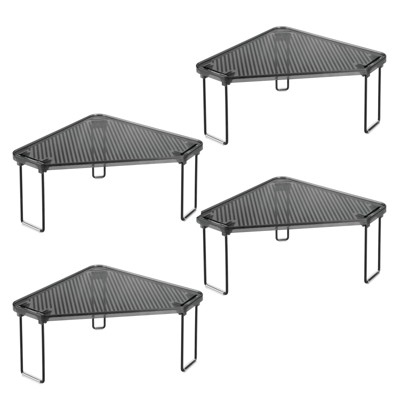 Mdesign Plastic Bathroom Stackable Corner Organizer Shelf Target