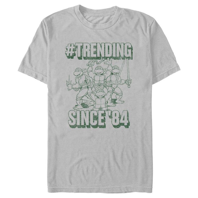 Men's Teenage Mutant Ninja Turtles Distressed Trending Since '84 T-Shirt, 1 of 5