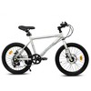 Okak 20IN Toddler Bike with 7-Speed and Steel Frame, Kids Bike with Dual Disc Brakes and 1.75IN Tires, Kids Cruiser Bikes for Boys & Girls - 2 of 4
