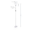 Aukfa 71.3" Tochiere Floor Lamp – Minimalist Modern Lighting with Adjustable Reading Light - 4 of 4