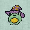 Dalix Sorcerer Frog Embroidered Cotton Relaxed Short Sleeve Tee T Shirt Womens - 4 of 4