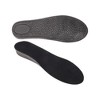 Unique Bargains Height Increase Shoe Inserts Fit Shoe Dark Gray Black 1 Pair - 4 of 4