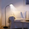 VEVOR Magnifying Floor Lamp, 5X Standing Magnifying Glass with Light - 2 of 4