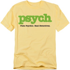 Psych Title Adult T-Shirt - 1 of 4