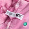 Cozy Bliss Faux Fur Throw Blankets, Plush Fuzzy Soft Thick Bubble Blanket for Sofa, Bedroom, Living Room - 4 of 4