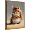 Amanti Art 23"x30" Fancy Squirrel by Lucia Heffernan Framed Canvas Wall Art - 2 of 4