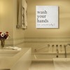 Stupell Industries No Seriously Wash Your Hands Canvas Art - 3 of 4