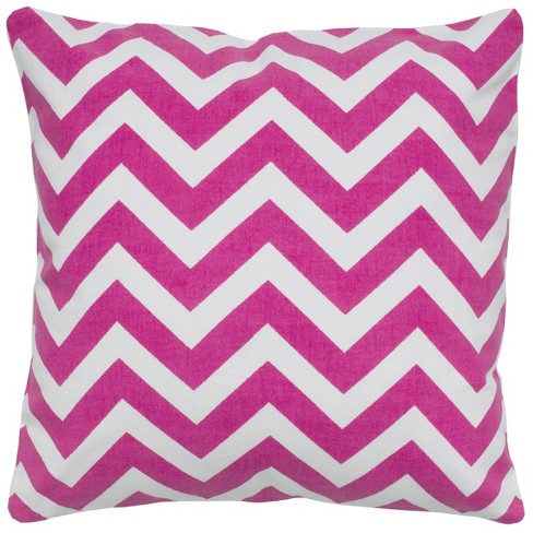 Rizzy Home Transitional Solid Chevron Throw Pillow Target