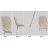 Lyngins Dining Chairs Set of 4,Modern Kitchen Chair with Linen Padded for Living Room,Meeting Room,Bedroom - 4 of 4
