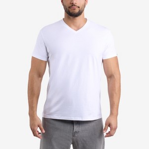 X RAY Men's V Neck Short Sleeve t shirts,new tshirt - 1 of 4