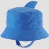 Carter's Just One You® Baby Boys' Solid Sun Hat - Blue - 3 of 3