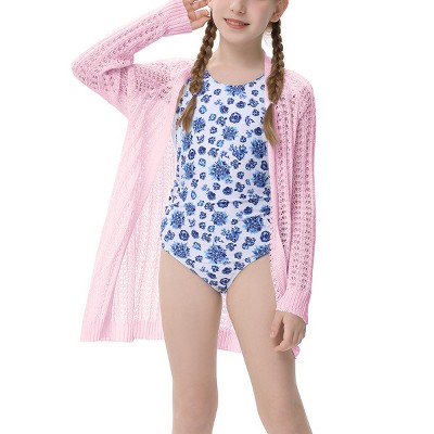 Girls Summer Caridigan Lightweight Open Front Cardigan Gilrs Crochet Sweater Cardigan Girls 2025 Beach Cover Ups