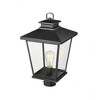 Millennium Lighting Bellman 1 - Light Lantern in  Powder Coated Black - 2 of 3