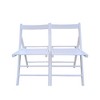 FOLDING CHAIR-2/S, FOLDABLE STYLE -WHITE - 3 of 4