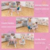 Kinder King 15 in 1 Baby High Chair, Coverts to Rotatable Activity Play Center/Infant Dining Booster Seat, Detachable Toys, Removable Tray - 3 of 4