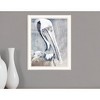 HomeRoots PELICAN White Framed Print Wall Art - 2 of 4