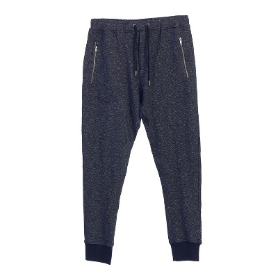 Gioberti Men's Marled Jogger Sweatpants with Elastic Drawstring Waist