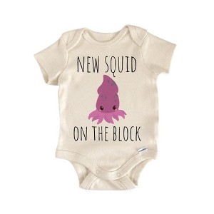 Squid Octopus Ocean - Baby Boy Girl Clothes Infant Onesie® Funny Cute Newborn GS1 - 1 of 4