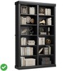 6-Tier 74.5" Tall Bookshelf with Double Storage Extra Large Bookshelf Double Wide Bookshelves w/ 12 Cubbies - 2 of 4