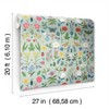 Rifle Paper Co. Curio Mint Peel and Stick Wallpaper: Self-Adhesive, Animal Icon Pattern, Multicolor, 45 Sq Ft Coverage - 2 of 4